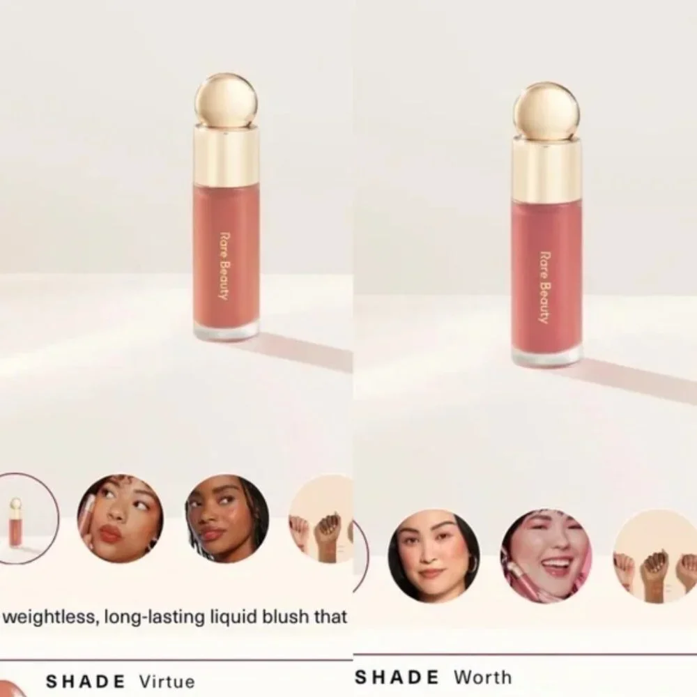 NWT Rare Beauty by Selena Gomez Worth and Virtue Soft Pinch Blush